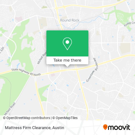 Mattress Firm Clearance map