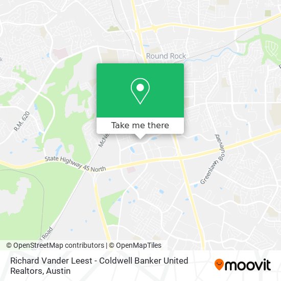 Richard Vander Leest - Coldwell Banker United Realtors map