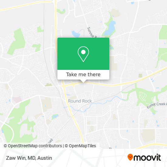 Zaw Win, MD map