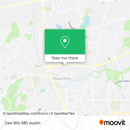 Zaw Win, MD map