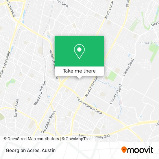 Mapa de Georgian Acres