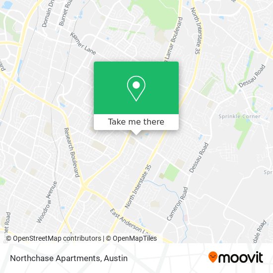 Northchase Apartments map