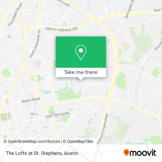 The Lofts at St. Stephens map