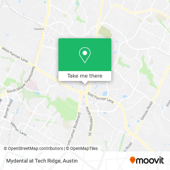 Mapa de Mydental at Tech Ridge