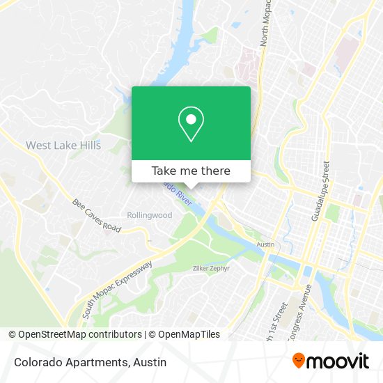 Colorado Apartments map