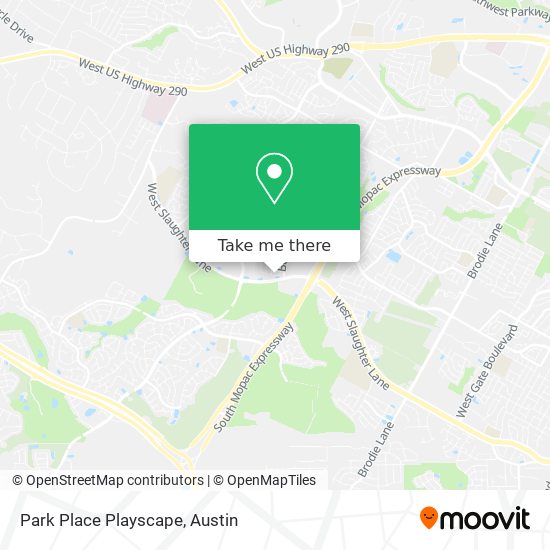 Mapa de Park Place Playscape