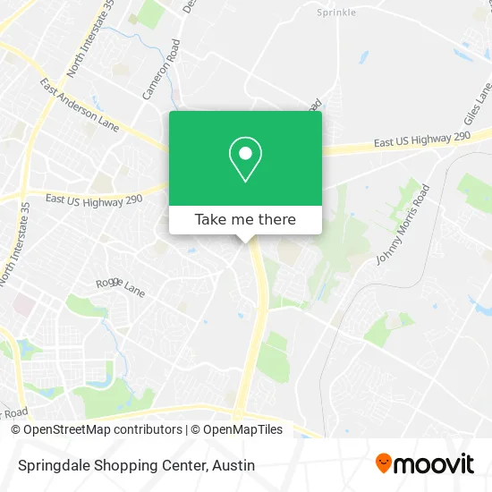 Springdale Shopping Center map