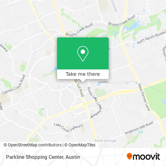 Mapa de Parkline Shopping Center