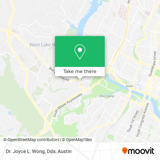 Dr. Joyce L. Wong, Dds map