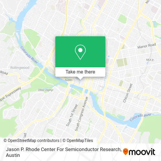 Jason P. Rhode Center For Semiconductor Research map