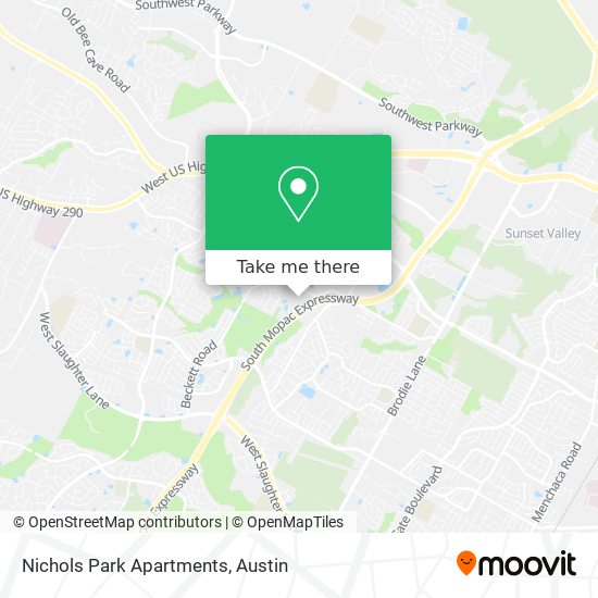 Nichols Park Apartments map