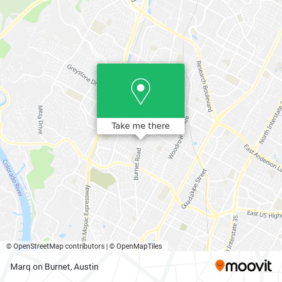 Marq on Burnet map