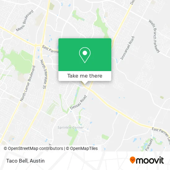 Taco Bell map