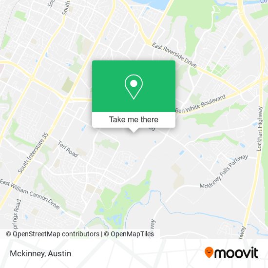 Mckinney map