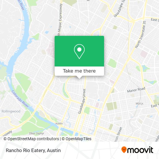 Rancho Rio Eatery map