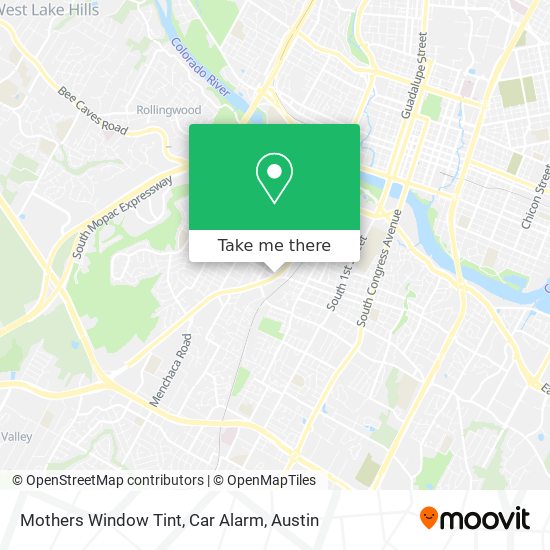 Mothers Window Tint, Car Alarm map