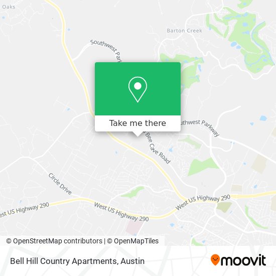 Bell Hill Country Apartments map
