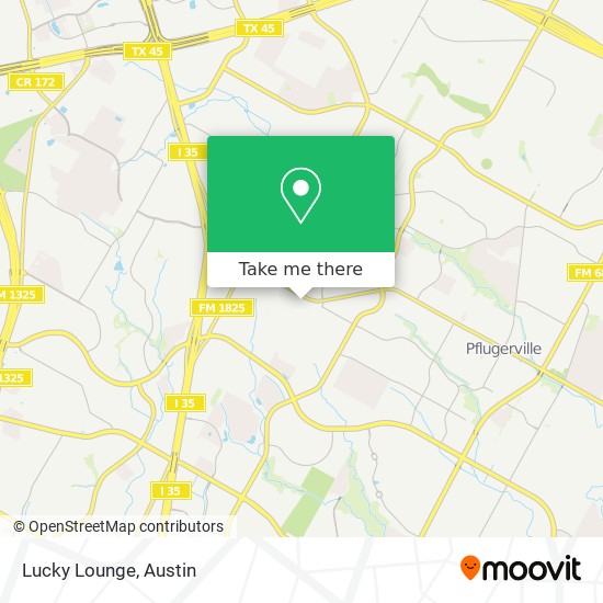 Lucky Lounge map