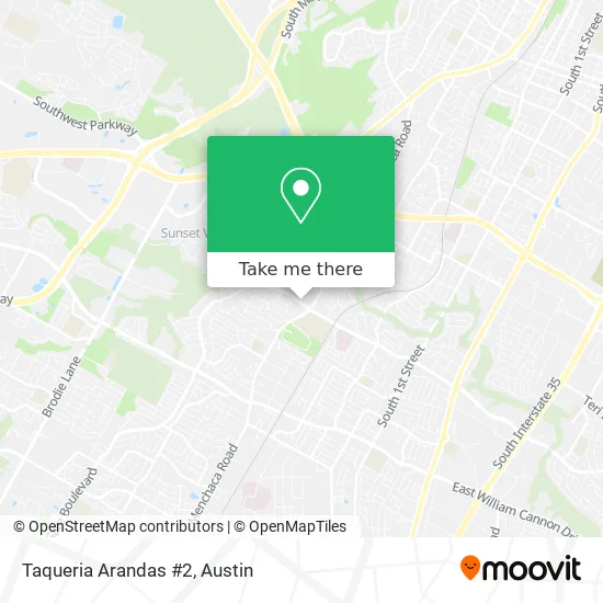Taqueria Arandas #2 map