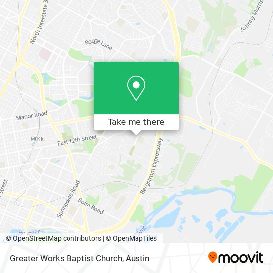 Greater Works Baptist Church map