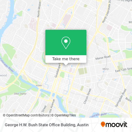 George H.W. Bush State Office Building map
