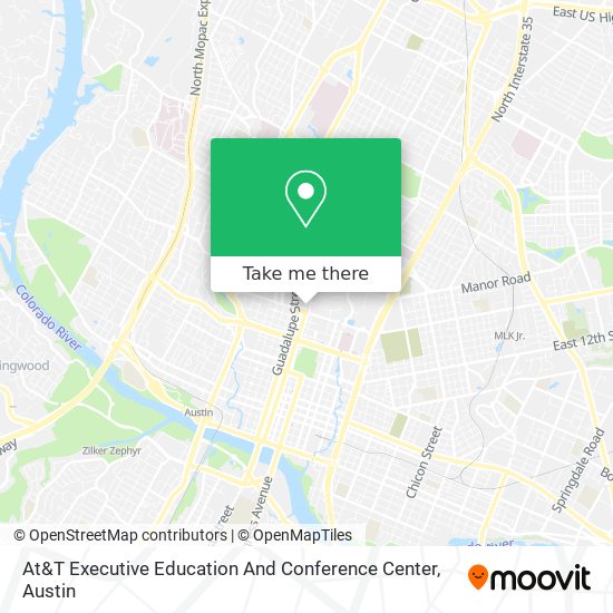 Mapa de At&T Executive Education And Conference Center
