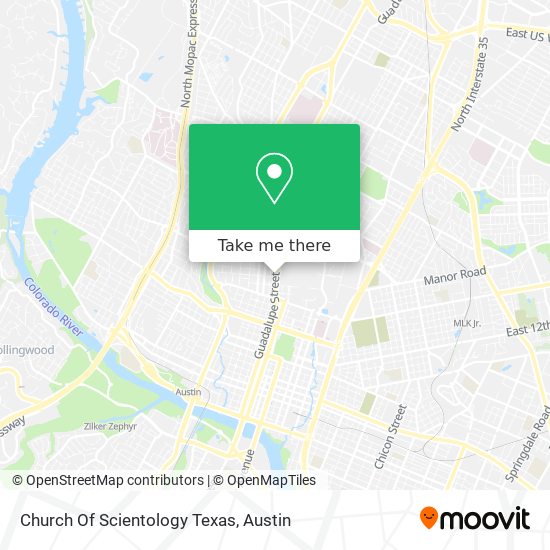 Mapa de Church Of Scientology Texas