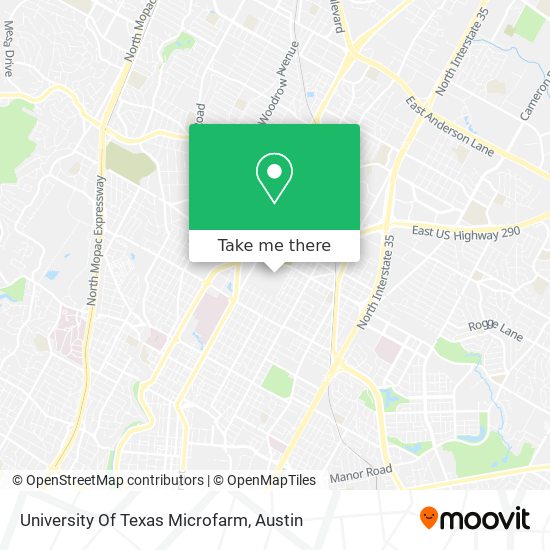 University Of Texas Microfarm map