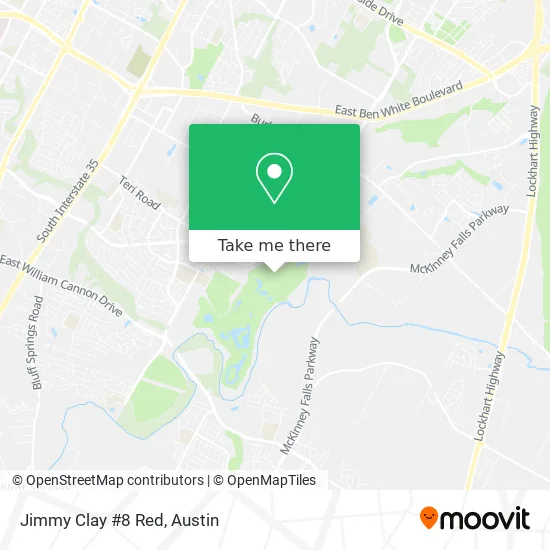 Jimmy Clay #8 Red map