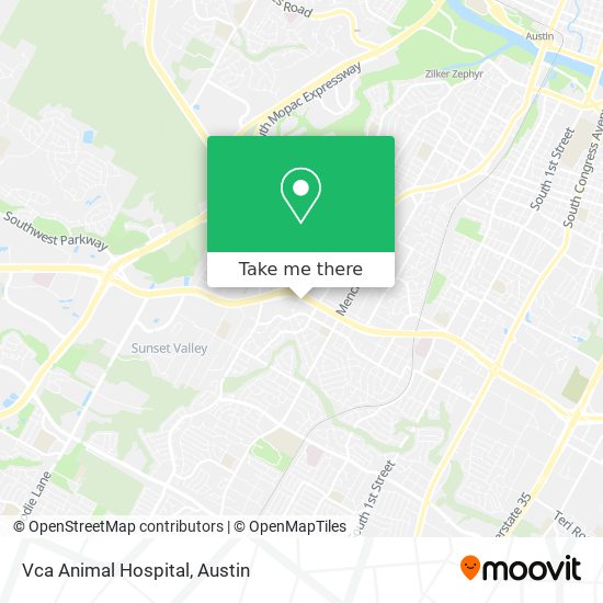 Vca Animal Hospital map