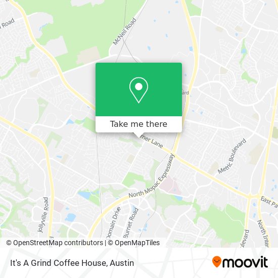 It's A Grind Coffee House map