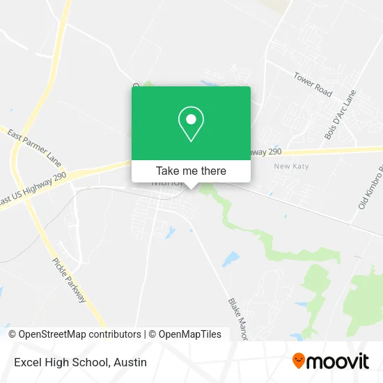 Excel High School map