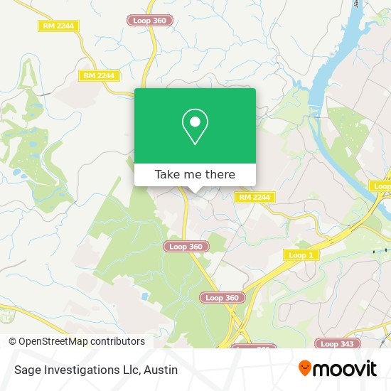 Sage Investigations Llc map