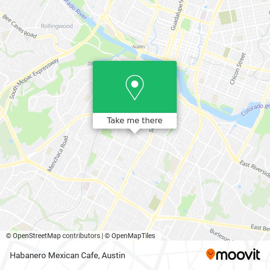 Habanero Mexican Cafe map