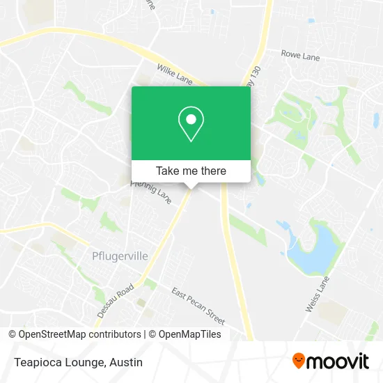 Teapioca Lounge map