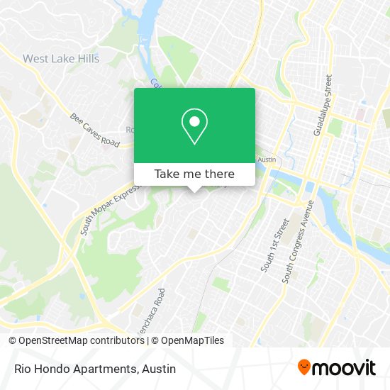Mapa de Rio Hondo Apartments