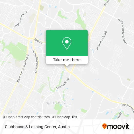 Clubhouse & Leasing Center map
