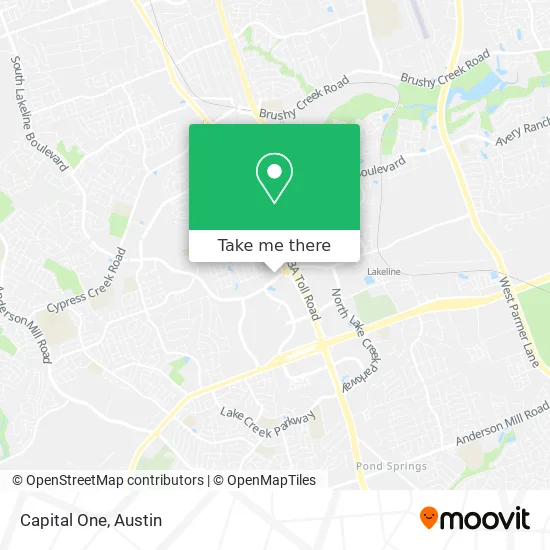 Capital One map