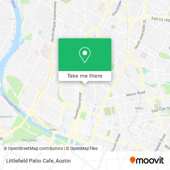 Mapa de Littlefield Patio Cafe
