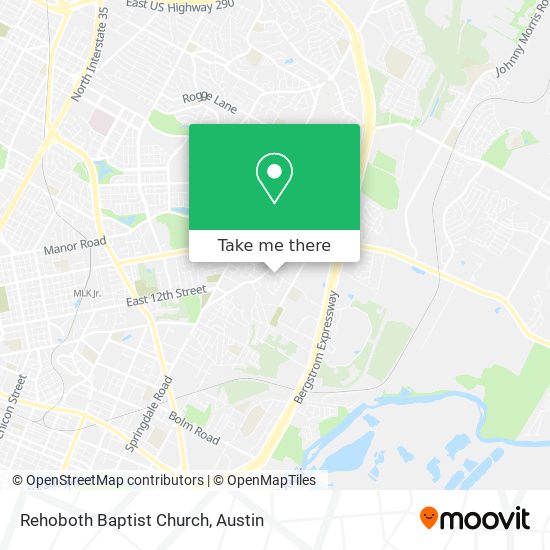 Rehoboth Baptist Church map