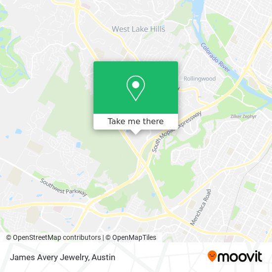 James Avery Jewelry map