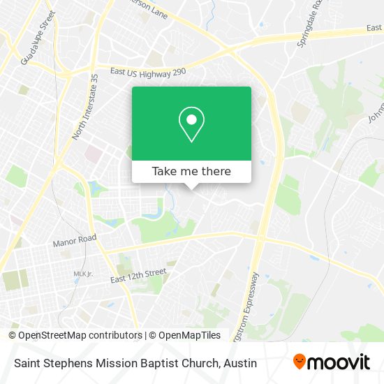 Saint Stephens Mission Baptist Church map