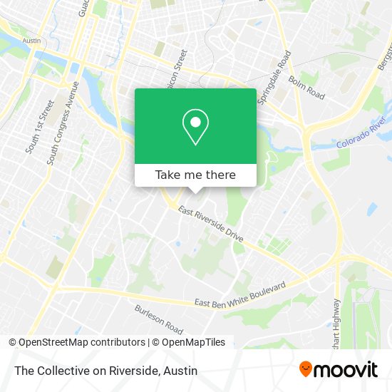 The Collective on Riverside map