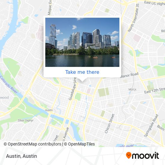 Austin map