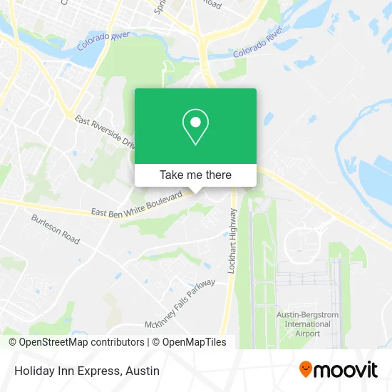 Holiday Inn Express map