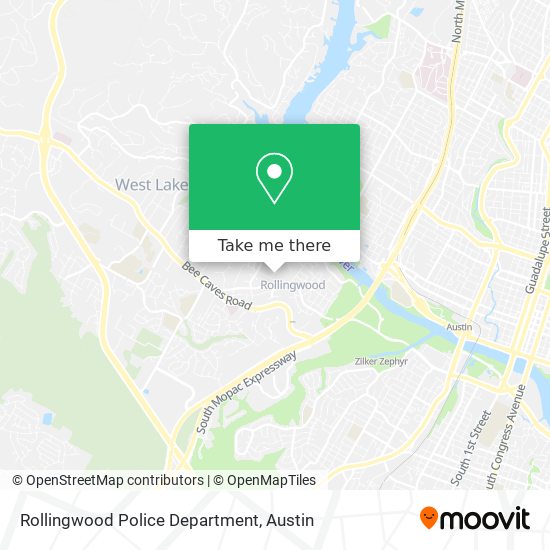 Mapa de Rollingwood Police Department