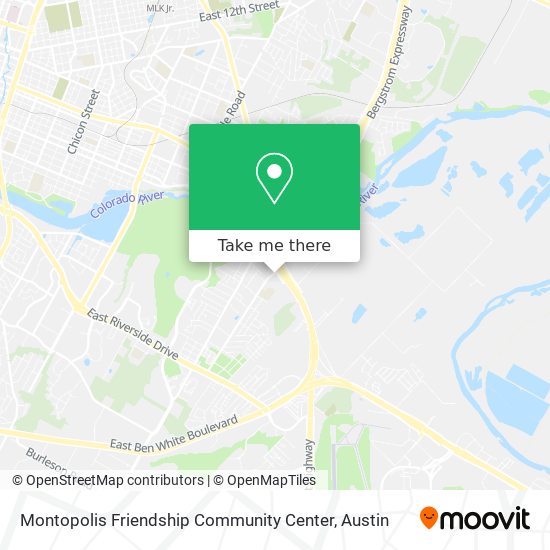 Montopolis Friendship Community Center map