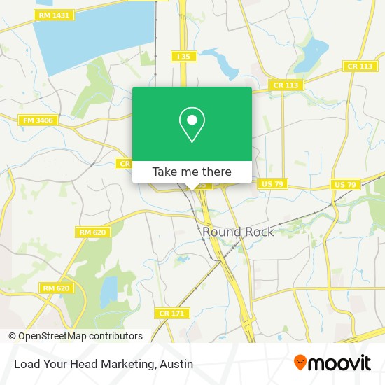 Load Your Head Marketing map