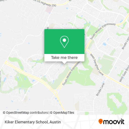 Mapa de Kiker Elementary School
