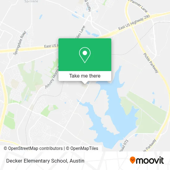 Decker Elementary School map